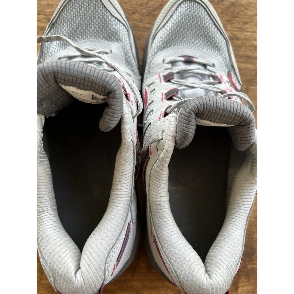 Saucony Excursion TR15 Trail Running Shoes Womens 9 Gray Pink XT-900 Sneakers